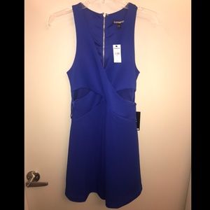 Babydoll fit cut out dress